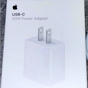 20w Apple USB-C power adapter Official Apple product (no cable)